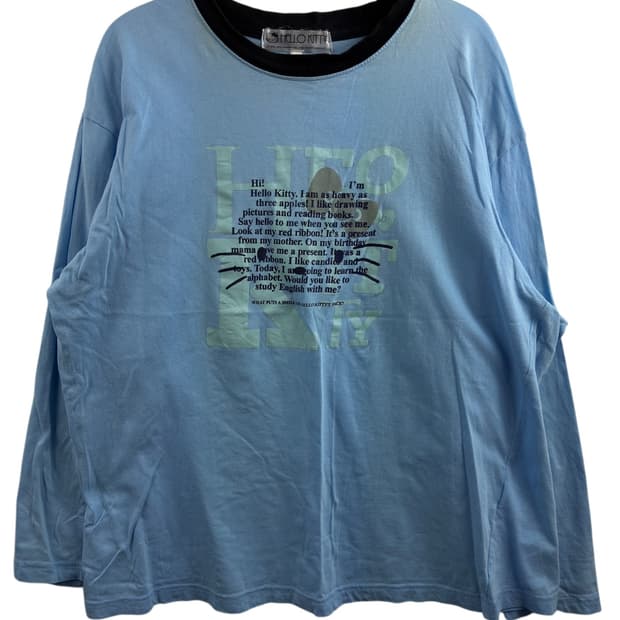 헬로키티 베이비블루 롱슬리브1408