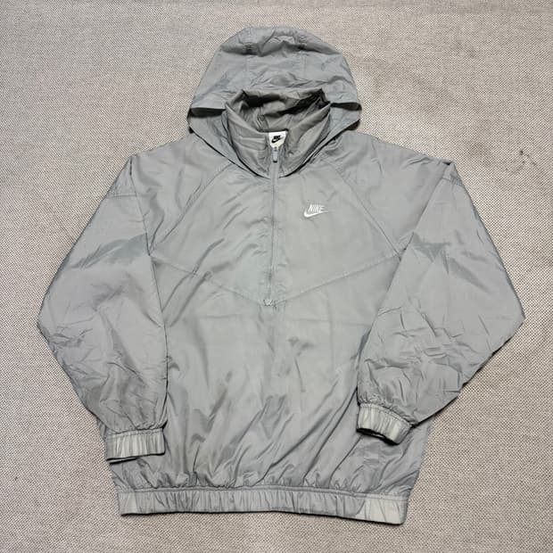 나이키 스몰로고 후드 아노락
