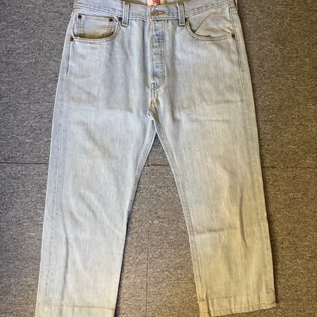 [W34 L34] 리바이스501 블리치 데님팬츠/ 14