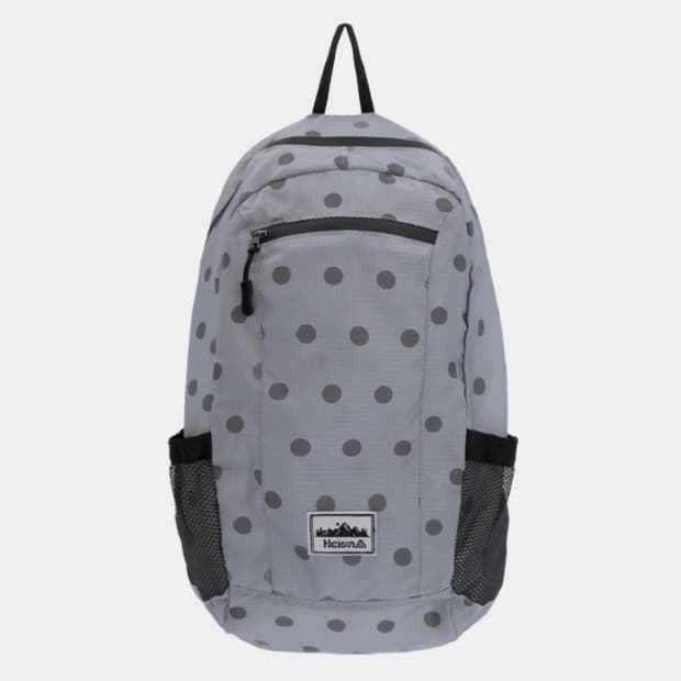 하이산 도트 백팩 차콜