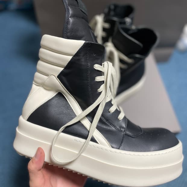 [43] 릭오웬스 지오바스켓 메가범퍼