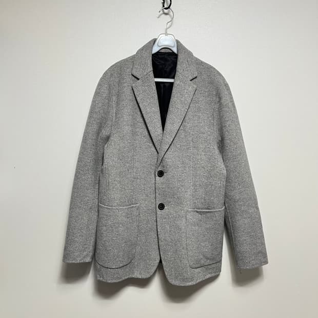 솔리드옴므 캐시미어 헤링본자켓 EU48