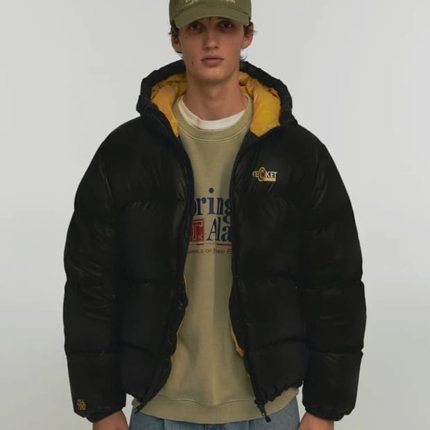 테켓 덕다운 점퍼 블랙 (L)