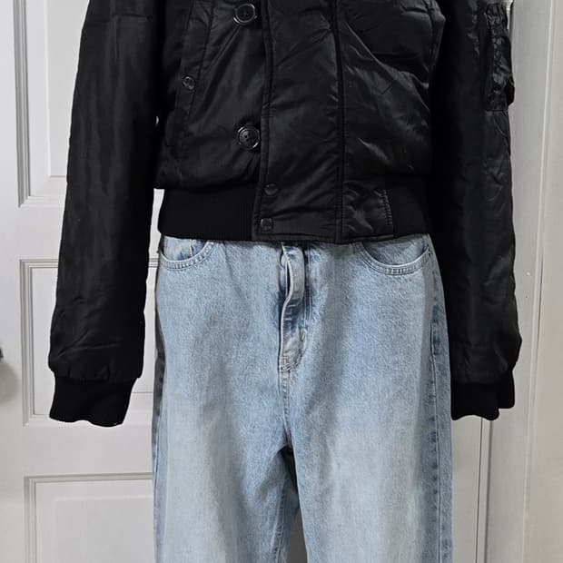 랄프로렌 후드 다운숏패딩