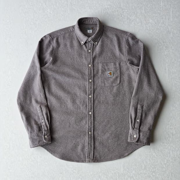 FR칼하트 기모 세미오버핏 긴팔셔츠 L