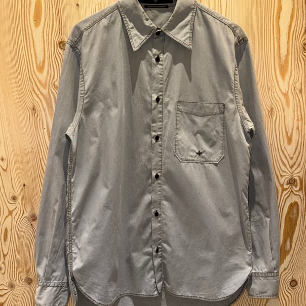 스톤아일랜드 코튼 나일론 오버셔츠