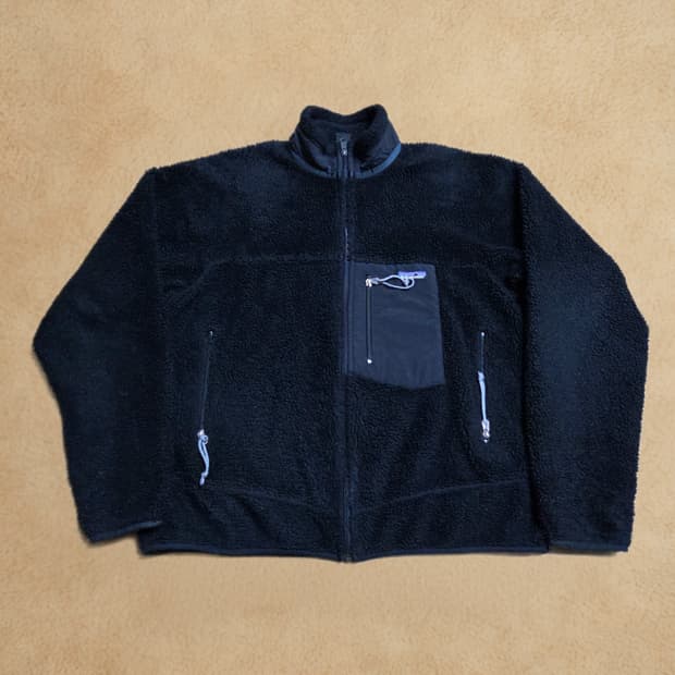 (L)파타고니아 Usa 레트로 엑스 블랙 자켓 플리스 레트로엑스