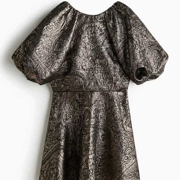 자수 벌룬드레스