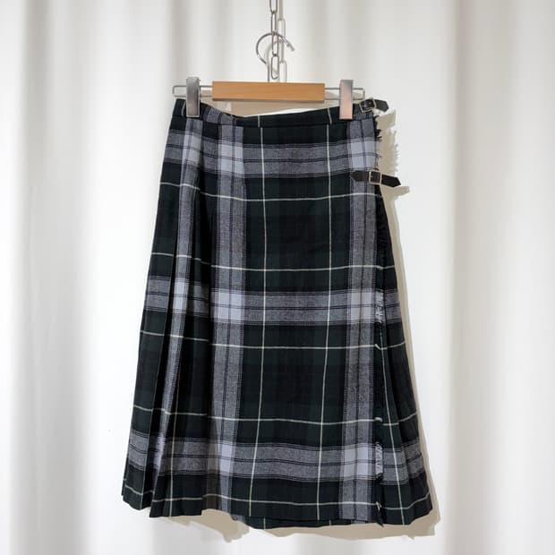 vintage kilt skirt 