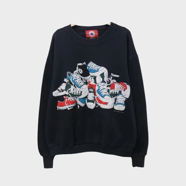 90'S 컨버스 올스타 맨투맨 63771