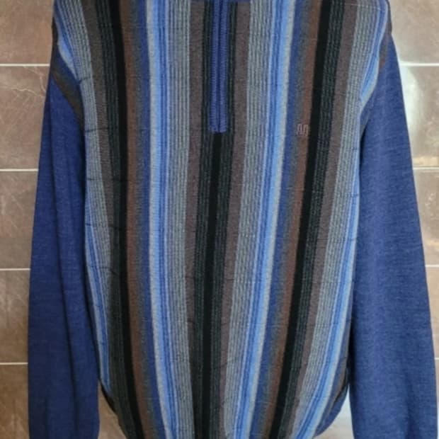 👔남성100사이즈👔maestro 반목 니트티(모100%)