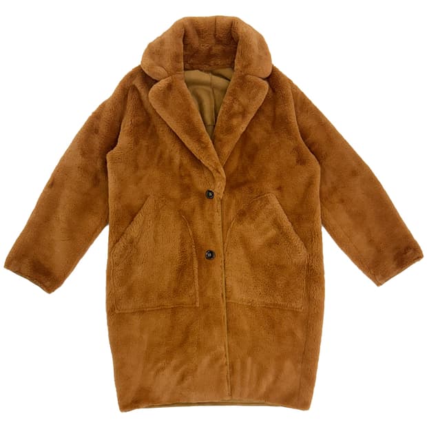 HYSTERIC GLAMOUR Shearling Coat/ Os
