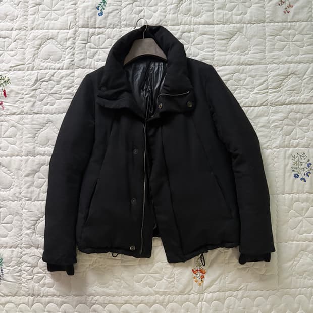 The Viridi anne 비리디안느 아티잔 다운 투웨이 다크웨어자켓