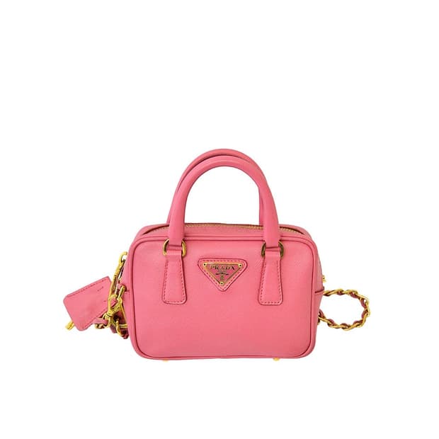 프라다 사피아노 미니 토트백(정품)