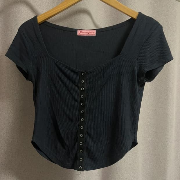 플리즈노팔로우 코코탑 네이비