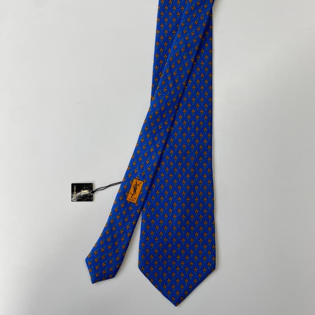 택달린 미사용품 입생로랑(YSL) 명품 정품 넥타이