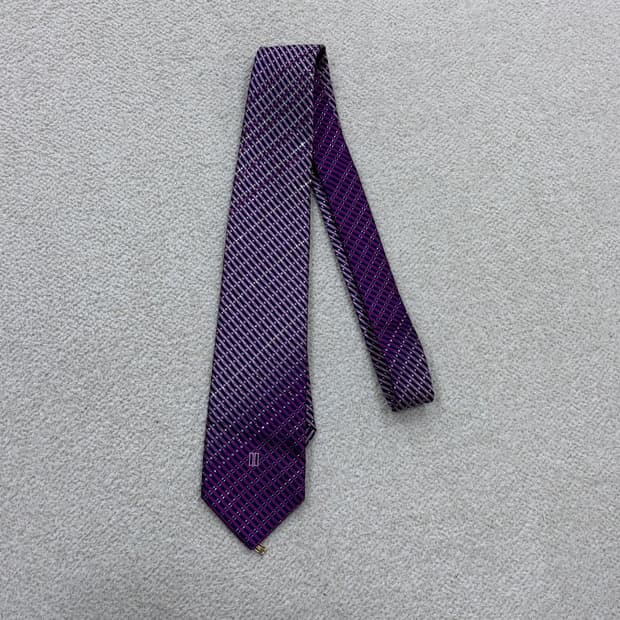 F 닥스 실크 넥타이 0402E