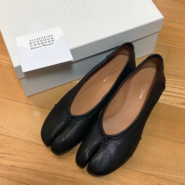 메종 마르지엘라 타비 발레리나 펌프스 fw25