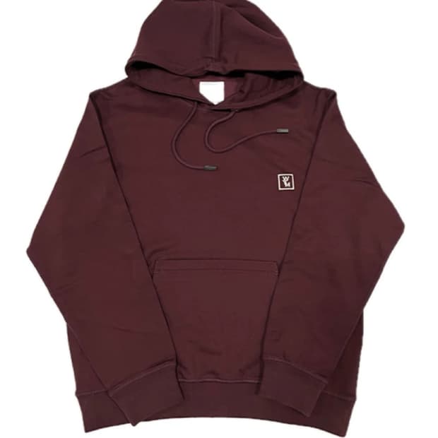 우영미 버건디 후드티 24fw 44사이즈 ss급 팝니다