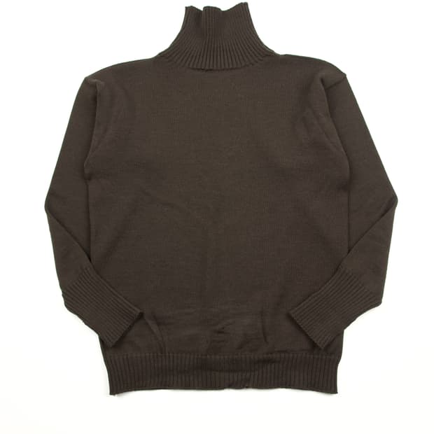 Andersen-Andersen 씨맨 터틀넥 니트 헌팅 그린