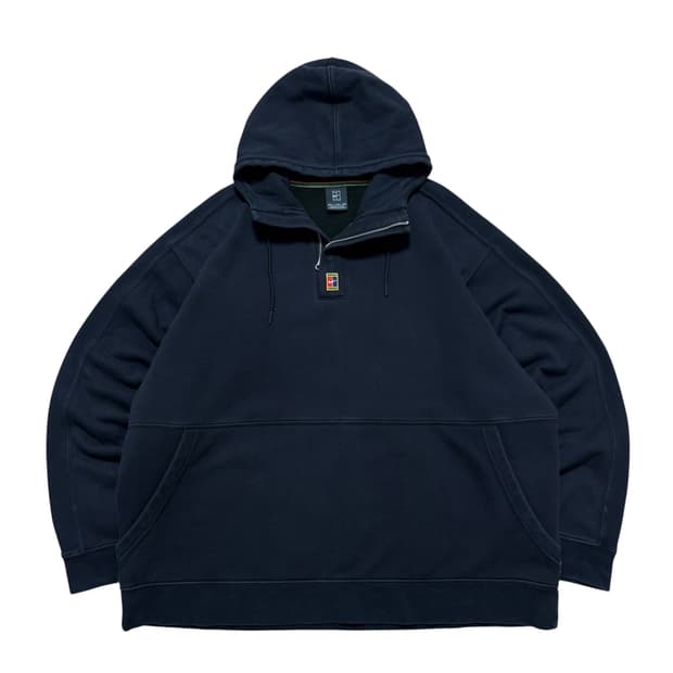 나이키 테니스로고 후드티