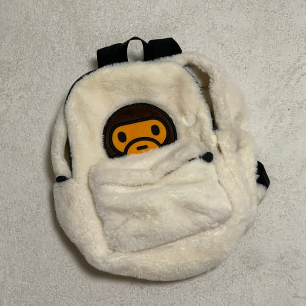 베이프 퍼 백팩 베이비 마일로 가방