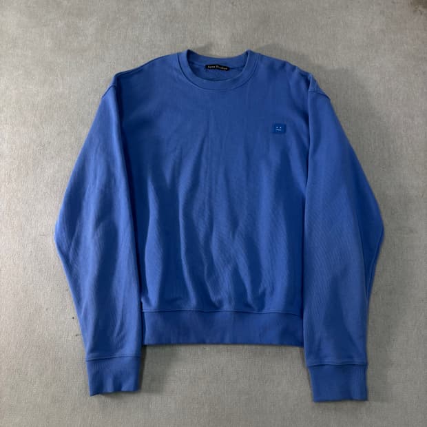 100 아크네스튜디오 페이스로고 맨투맨