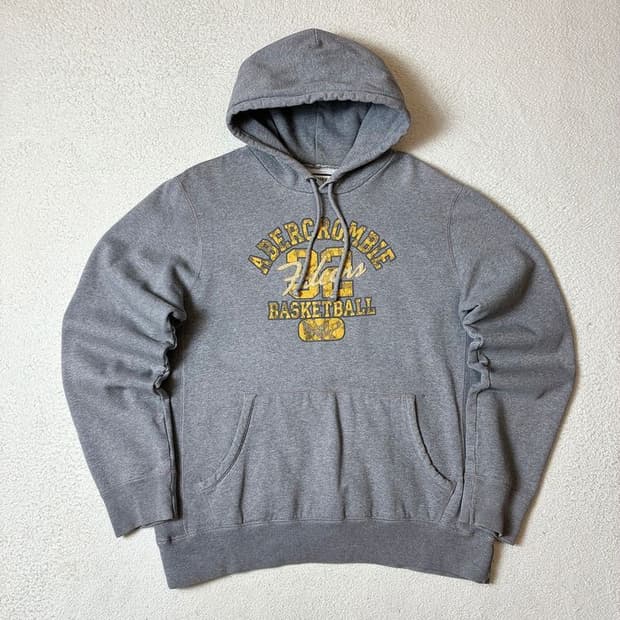 아베크롬비 00's Y2K 빈티지 프린팅 후드티 PN7884