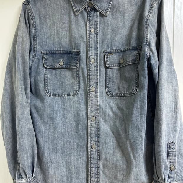 RRL 워싱 데님 셔츠 M사이즈