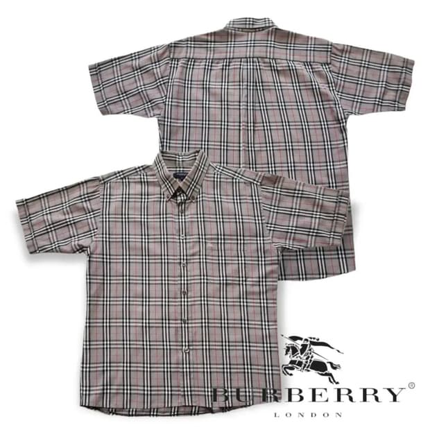 (M) 버버리셔츠 버버리반팔 burberry 버버리체크셔츠