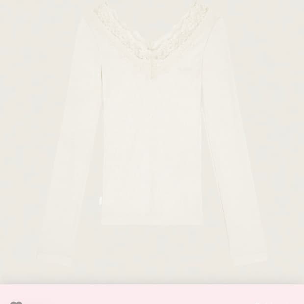 클리시어 크림도넛 롱슬리브 크림버터