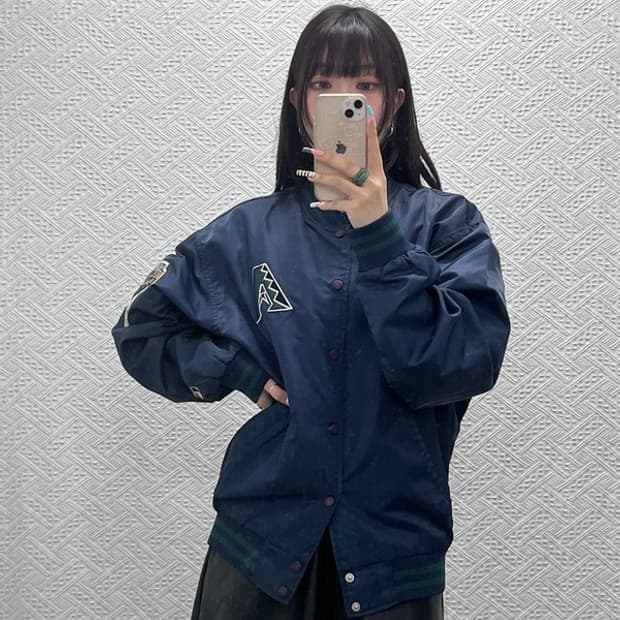 MLB 올드스쿨 레트로 90's 애리조나 바시티 자켓 95 C12989