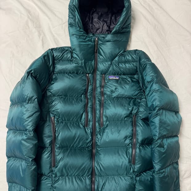 파타고니아 피츠로이 패딩 그린 S