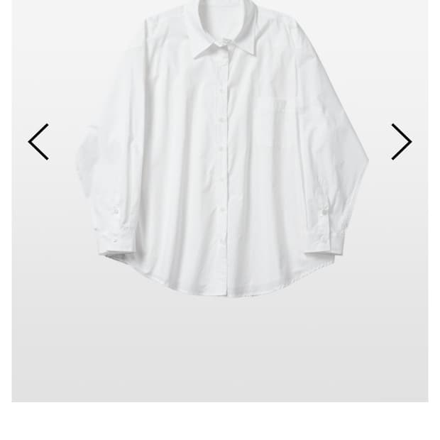  LOOSE-FIT SLEEK SHIRTS (WHITE)