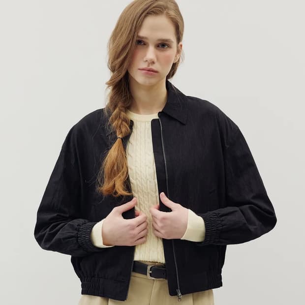 시티브리즈 뮤트 로고 블루종 M 새상품