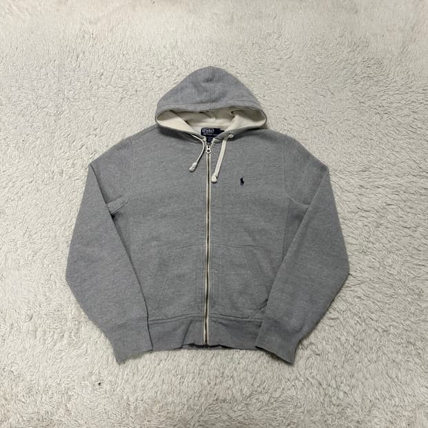 폴로 써멀후드집업