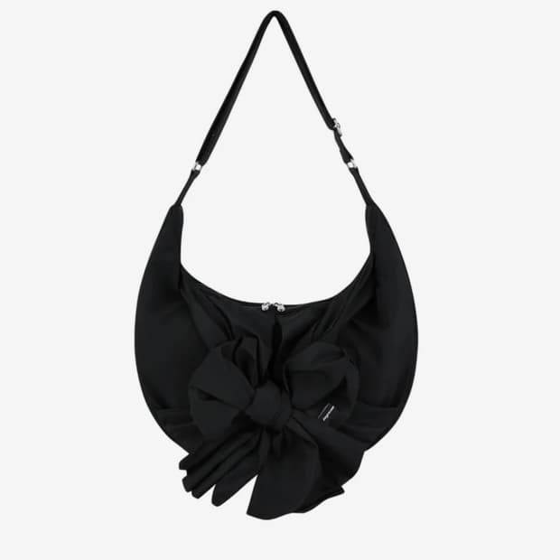 미사용)이우가마카라스 노티드 숄더백