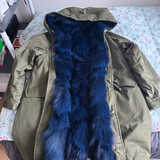 A+G 베이직 블루퍼 야상 66