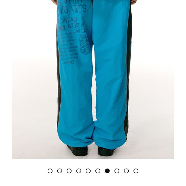 테켓 트랙팬츠 블루