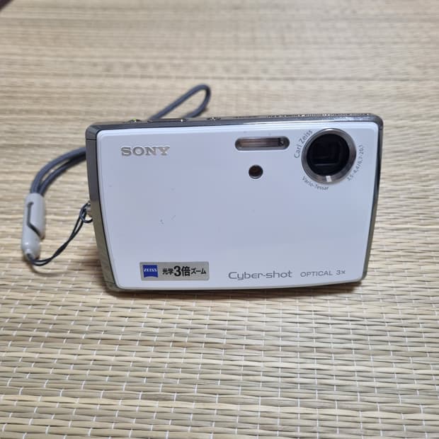 일본 소니 빈티지디카 컨디션A급 레트로색채감 작례ok 디지털카메라