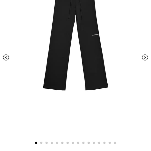 26-001 STRAIGHT PANTS (BLACK)