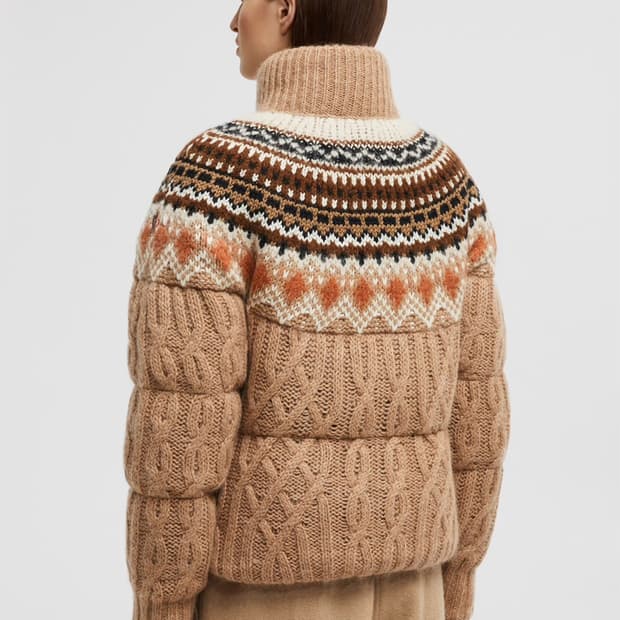 [S] 몽클레어 그레노블 와그레인(Wagrain) 니트 다운