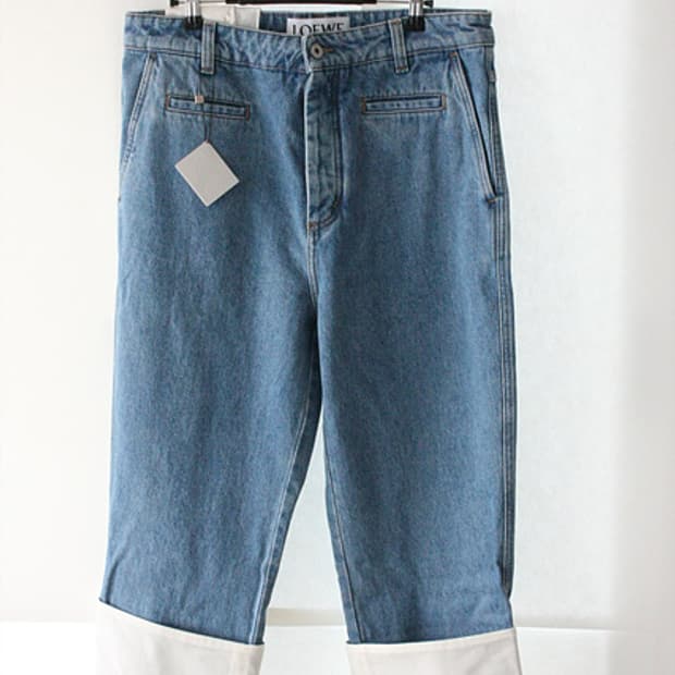 로에베 loewe 피셔맨 청바지 새제품
