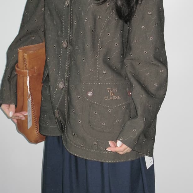 빈티지 스티치 자켓