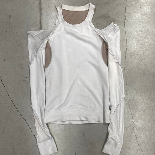 L.G.B SPIDER GAUZE SLEEVE SWEATSHIRT (0)