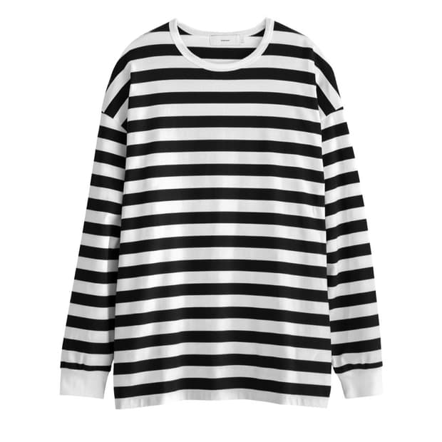 (1) 그라프페이퍼 스트라이프 롱슬리브 판매합니다.