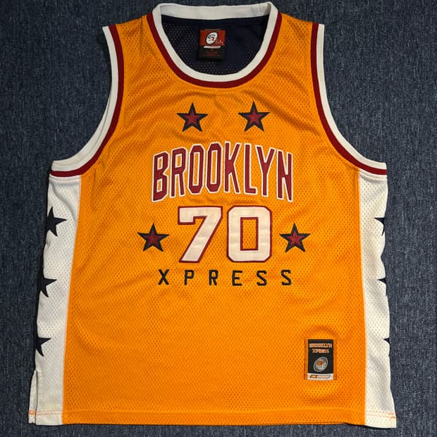 빈티지 00s BROOKLYN XPRESS 넘버 저지