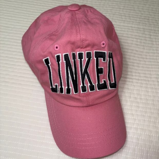 본투윈 핑크 캡모자