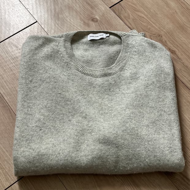 [3]스테디에브리웨어 코지 울 캐시미어 라운드넥 니트