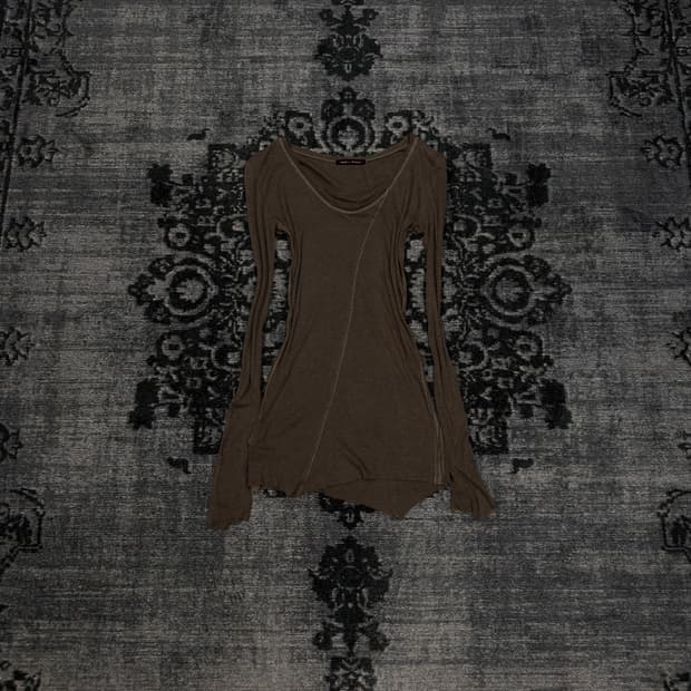 Samedi et dimamche asymmetry grunge ribb